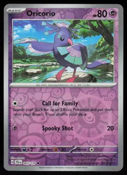 Oricorio 065/159 Common Journey Together Pokemon Reverse Holo Near Mint - Image 1
