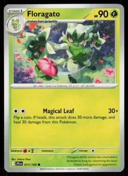 Floragato 017/159 Common Journey Together Pokemon Near Mint - Image 1