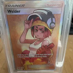 The Pokemon Company Pokemon TCG Welder 214/214 Unbroken Bonds FA Holo PSA 9 EN - Image 3