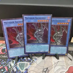 3x Matador Archfiend 1st Edition Super Rare MZMU-EN022 Yu-Gi-Oh! - Image 1