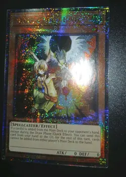 YuGiOh! RA02-EN006 Droll & Lock Bird Quarter Century Secret Rare NM - Image 2
