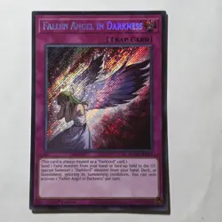 yugioh Secret rare #BLGG-EN031 Fallen Angel in Darkness - Image 1
