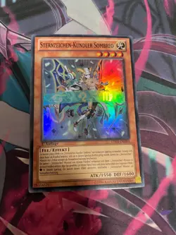 YUGIOH - CONSTELLAR SOMBRE - SUPER RARE - 1ST ED - GERMAN - LP - Image 1