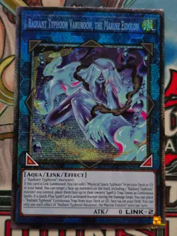 Yugioh - Radiant Typhoon Varuroon, The Marine Eidolon BPRO-EN049 Starlight Rare - Image 1