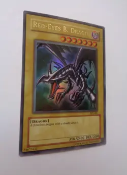 Red-Eyes B. Dragon SDJ-001 (Ultra Rare, Unlimited, Lightly Played / LP) Yugioh - Image 1