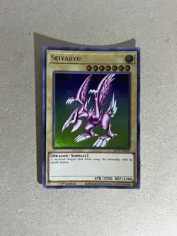 Seiyaryu GFTP-EN070 Ultra Rare 1st Edition YuGiOh - Image 1