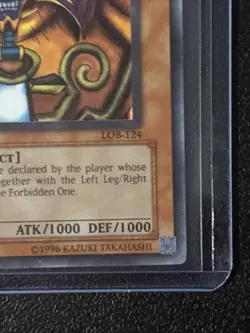 Exodia the Forbidden One LOB-124 The Legend of Blue Eyes White Dragon - Image 5