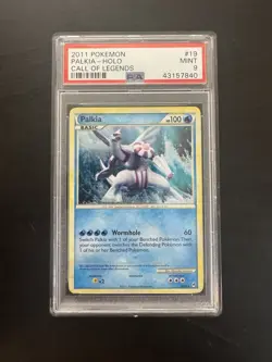 Palkia 19/95 Holo Rare Call Of Legends Pokemon Card PSA 9 Mint - Image 1