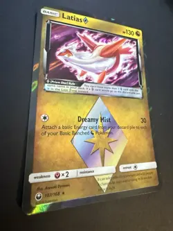 Pokemon Latias Holo Foil Rare Card 107/168 Celestial Storm Prism Star 2018 - Image 5