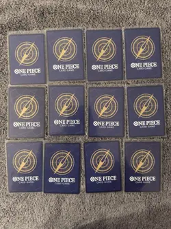One Piece Card Lot of 12 SR English Edition (Sleeved NM) - Image 2