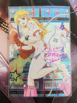 Card One Piece Goddess Story WAIFU Nami Nico Robin Boa Hancock Vivi Sexy Holo - Image 1