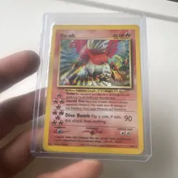 Pokemon TCG Ho-Oh Neo Revelation Holo Card 7/64 Rare - Image 3