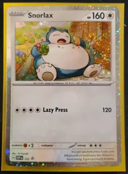 Snorlax 122 Sv: Scarlet & Violet Promo Cards Holo - Image 1