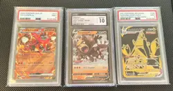 3 Card PSA 9 CGC 10 Pokemon Graded Lot 🔥 Volcanion Ursuluna Holo Duraludon 🔥 - Image 1