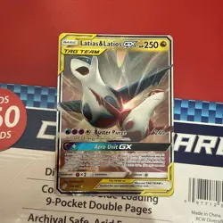 Pokemon Latias & Latios GX 113/181 SM Team Up Holo Ultra Rare Card - Image 1