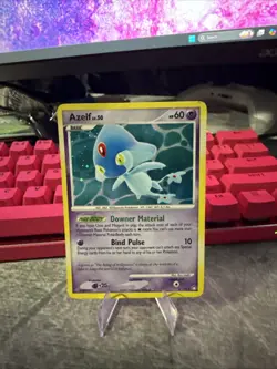Pokemon TCG Azelf Mysterious Treasures Holo Rare Card 4 - Image 1