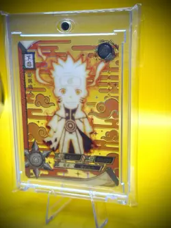Naruto Kayou Triple Gem Rare Naruto Transparent Chibi Card - Image 2