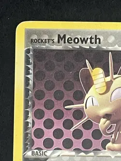 🔥 Pokemon TCG: 2004 Vintage Rocket’s Meowth 46/109 Team Rocket Returns EX 🔥 - Image 2