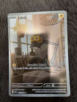 Pokemon Joltik 116/086 Sv: White Flare Holo Illustration Rare Basic 40 HP Elect… - Image 1