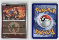 Entei #025/217 Me Ascended Heroes Rare Energy Reverse Holo Pokemon TCG NM - Image 3
