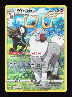 Wyrdeer TG06/TG30 Holo Astral Radiance Trainer Gallery Pokemon NM - Image 1