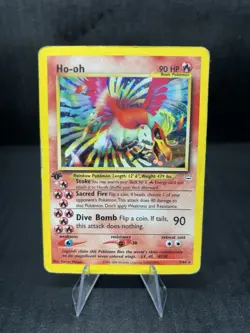 The Pokemon Company Ho-Oh Neo Revelation Holo Rare 1st Ed 07/64 90 HP English - Image 1