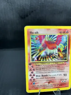 The Pokemon Company Ho-Oh Neo Revelation Holo Rare 1st Ed 07/64 90 HP English - Image 2