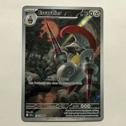 Pokemon TCG - Escavalier Illustration Rare - 138/086 - SV: Black Bolt - NM - Image 1