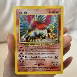 Pokemon TCG Legendary Ho-Oh 7/64 Neo Revelation Holo Rare - Image 1