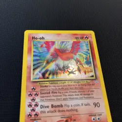 Pokemon TCG Legendary Ho-Oh 7/64 Neo Revelation Holo Rare - Image 4