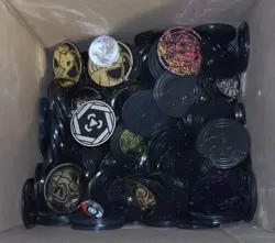 POKEMON TCG Huge Lot Of Over 500 Official Plastic Coins (.30 Cents/ Coin) - Image 3