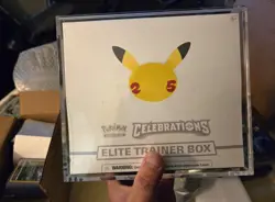 Pokemon Celebrations Elite Trainer Box ETB TCG 25th Anniversary Edition - Image 1
