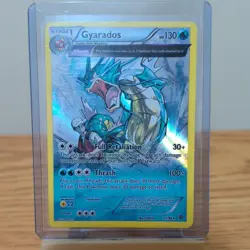 Pokemon TCG Gyarados Full Art Holo Rare 21/98 XY Ancient Origins- LP - Image 1