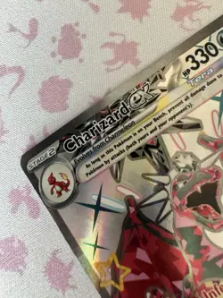 Pokemon TCG Charizard ex SVP 074 Scarlet & Violet Promo Holo Promo 330 HP EN - Image 2