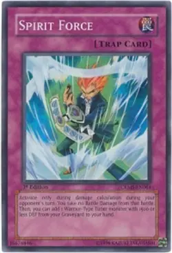 Spirit Force - CRMS-EN064 - Super Rare - Unlimited Edition - Heavily Played - Image 1