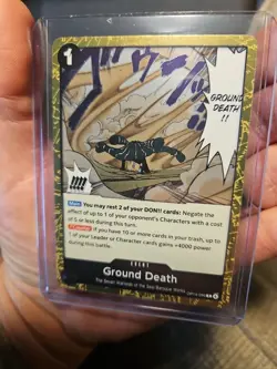 Ground Death R OP14-096 The Azure Sea's Seven Foil One Piece - Image 2