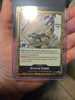 Ground Death R OP14-096 The Azure Sea's Seven Foil One Piece - Image 3