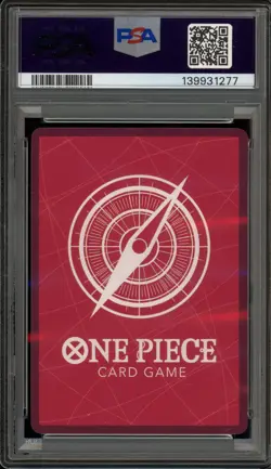 One Piece CCG Monkey.D.Luffy BVB X One Piece Match Day '25 ST13-003 PSA 10 - Image 2