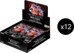 One Piece - The Time of Battle - Booster Box (x12) CASE - SEALED - SHIPS 6/12 - Image 1
