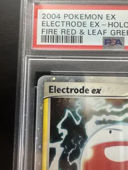 Electrode ex 107/112 Holo Rare EX Fire Red Leaf Green Pokemon Card PSA 9 - Image 2