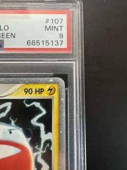 Electrode ex 107/112 Holo Rare EX Fire Red Leaf Green Pokemon Card PSA 9 - Image 3