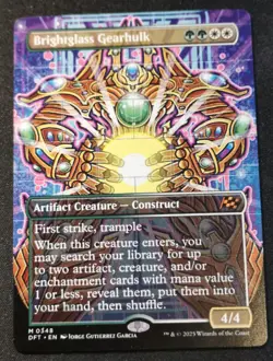 Brightglass Gearhulk - Borderless - DFT - MTG - NM - EN - 0348 - Image 1