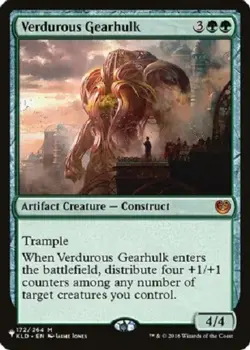 MTG magic 1x Verdurous Gearhulk (M/NM) The List Reprints - Image 1