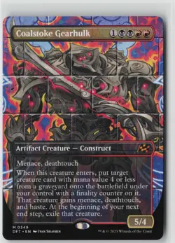 Coalstoke Gearhulk (Borderless) (349) - Normal - Aetherdrift (DFT) - NM - Image 1