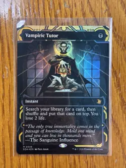 MTG Vampiric Tutor Secrets of Strixhaven: Mystical Archive - FOIL - Image 1