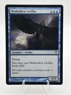 Misthollow Griffin - Avacyn Restored - MTG Magis the Gathering - Lightly Played - Image 1