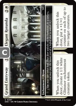 MTG Grand Entryway // Elegant Rotunda Duskmourn Common Enchantment Room NM - Image 1