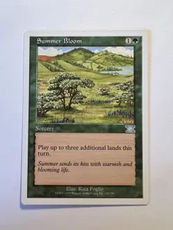 Summer Bloom - MTG Core Set 6th Edition - LP - Image 1