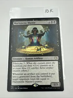 Marionette Master AFC #102 Regular English Mtg Human Creature NM - Image 1