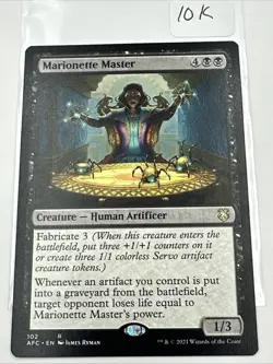 Marionette Master AFC #102 Regular English Mtg Human Creature NM - Image 2